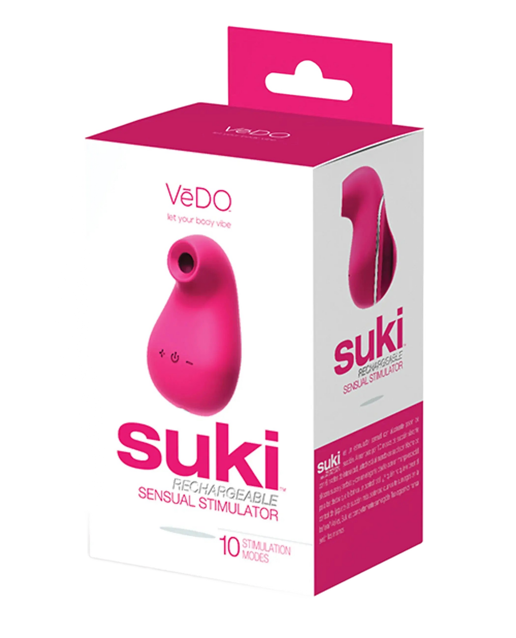 VEDO SUKI RECHARGEABLE SONIC VIBE FOXY PINK Vedo