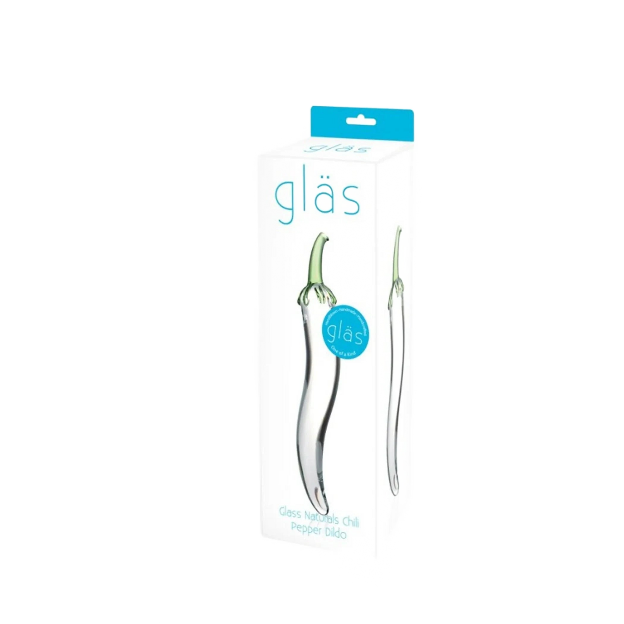 GLAS NATURALS CHILI PEPPER DILDO Electric / Hustler Lingerie