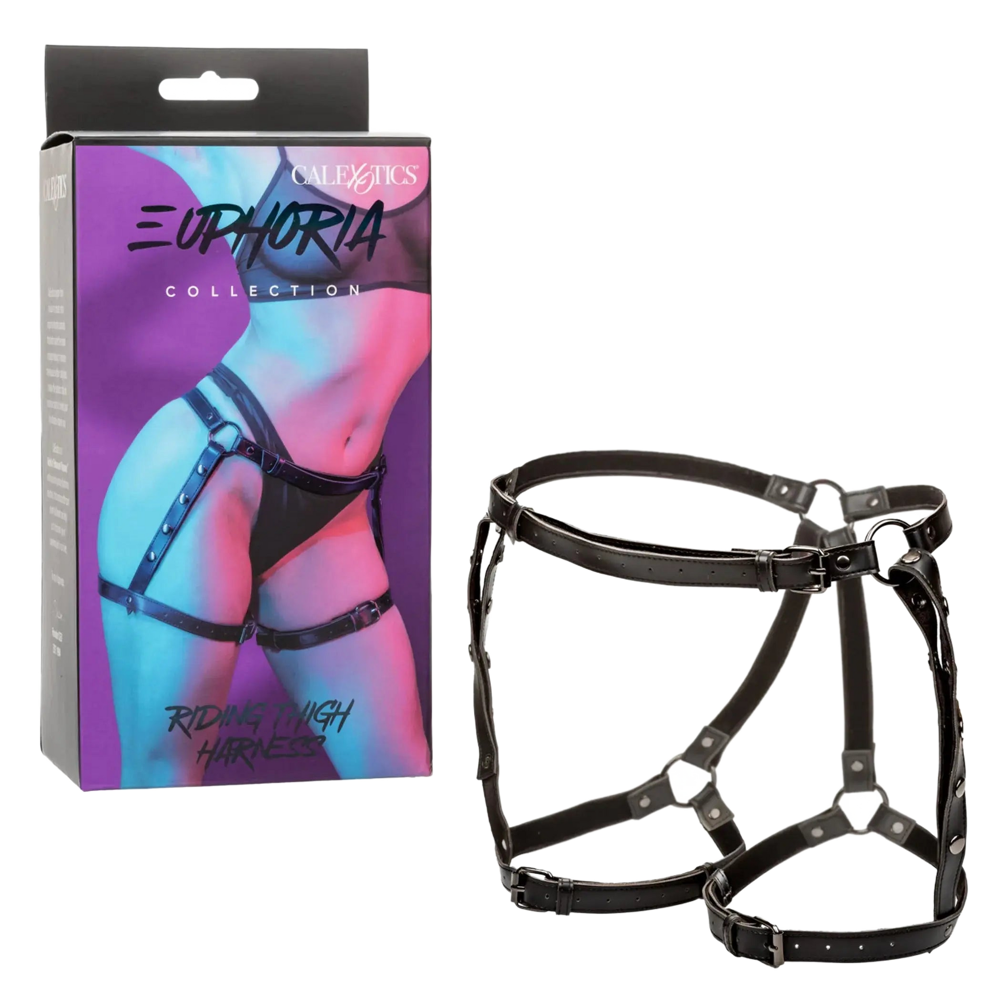 EUPHORIA RIDING THIGH HARNESS California Exotic Novelties