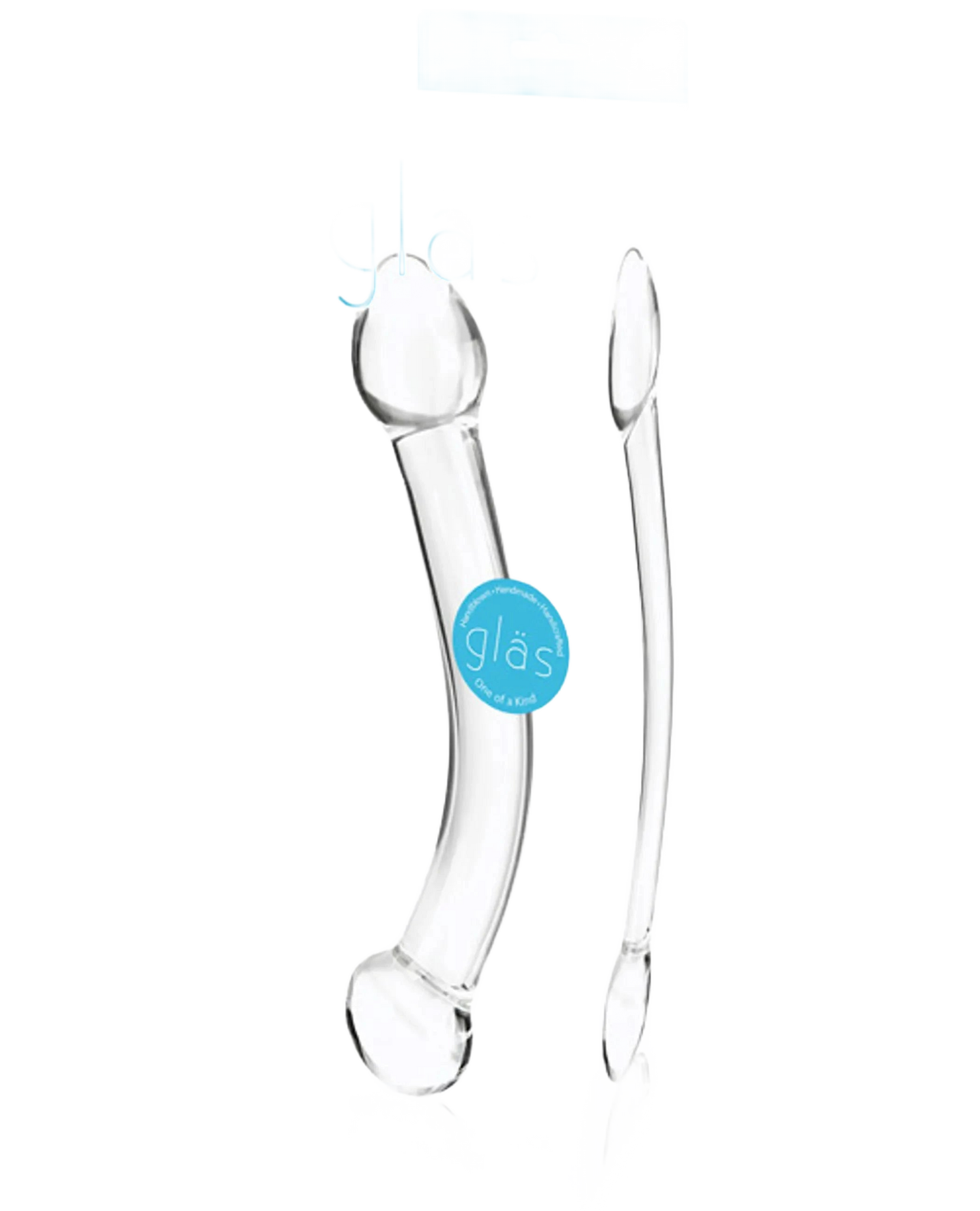 GLAS CURVED GLASS G SPOT STIMULATOR 7 " Electric / Hustler Lingerie