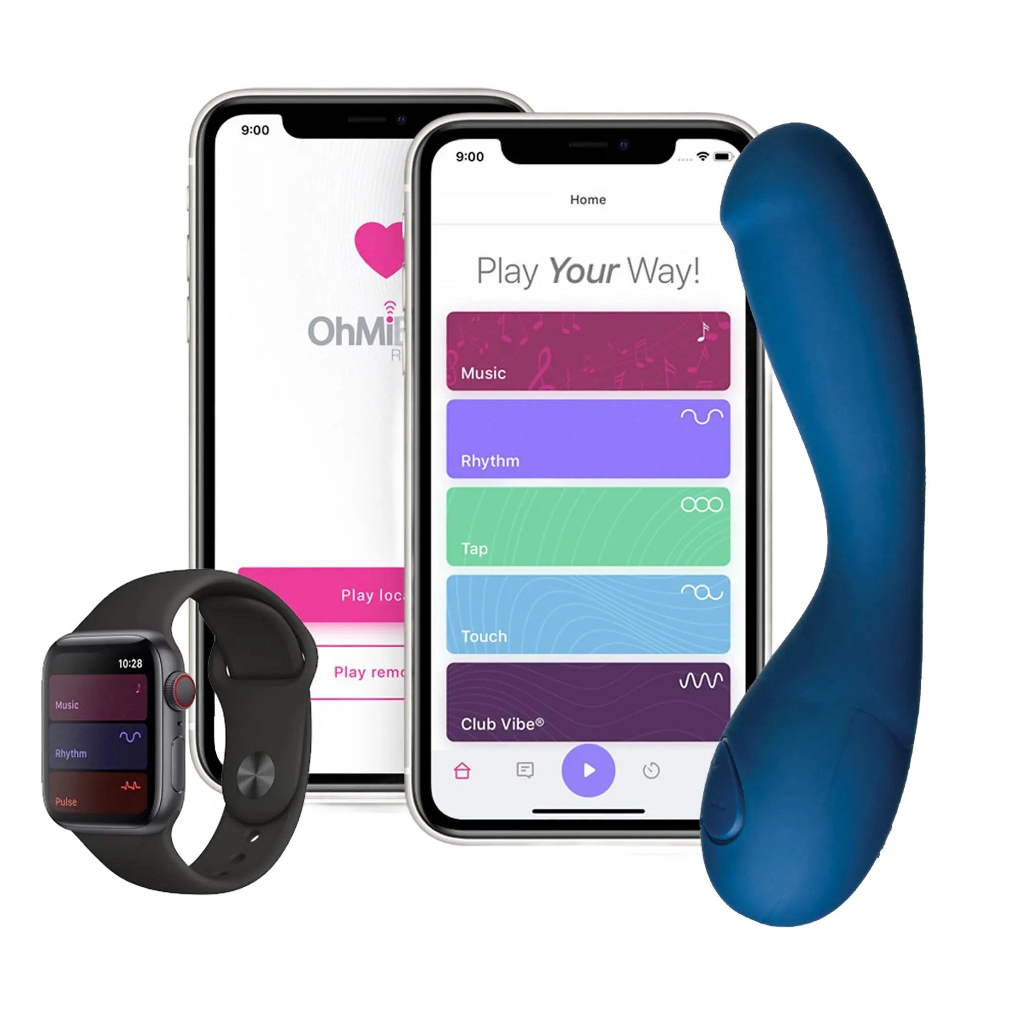 BLUEMOTION NEX 2- 2ND GEN APP -CONTROLLED G-SPOT VIBE (NET) Ohmibod