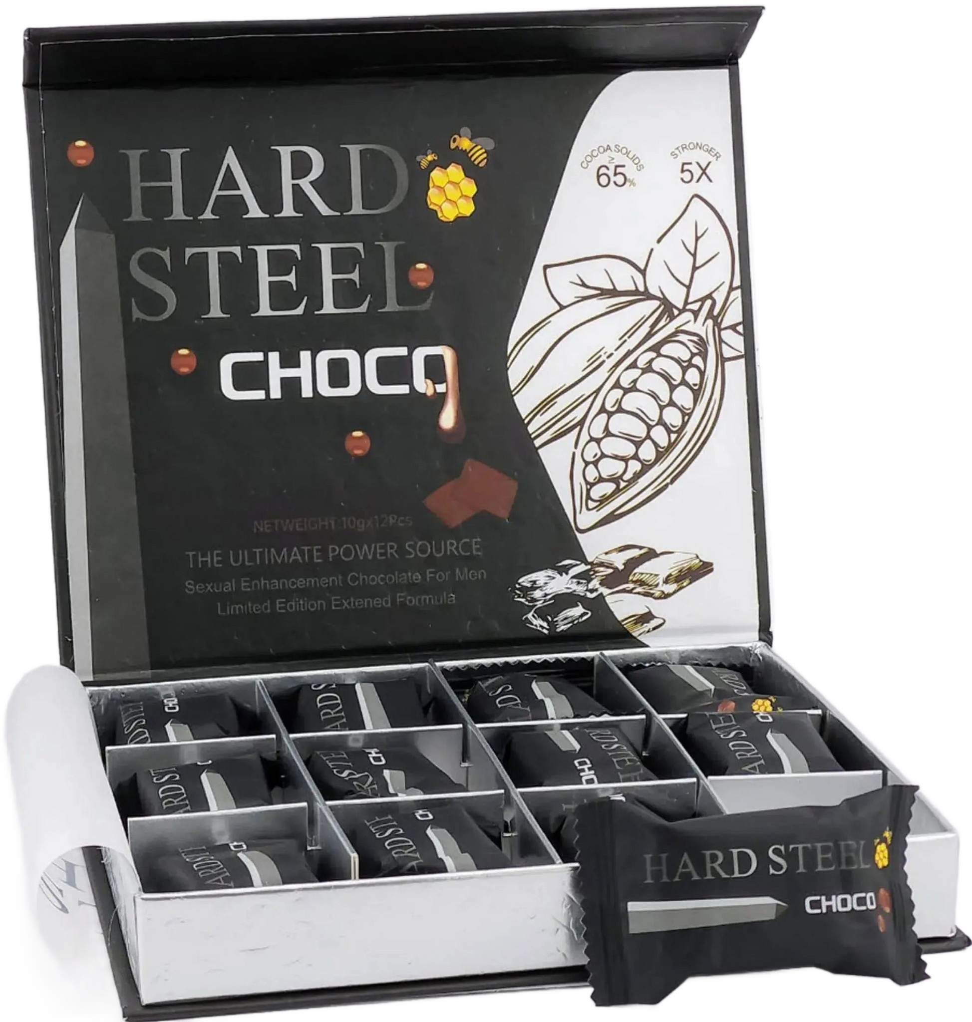 Hard Steel Sexual Enhancement Chocolate Supercore Products Group
