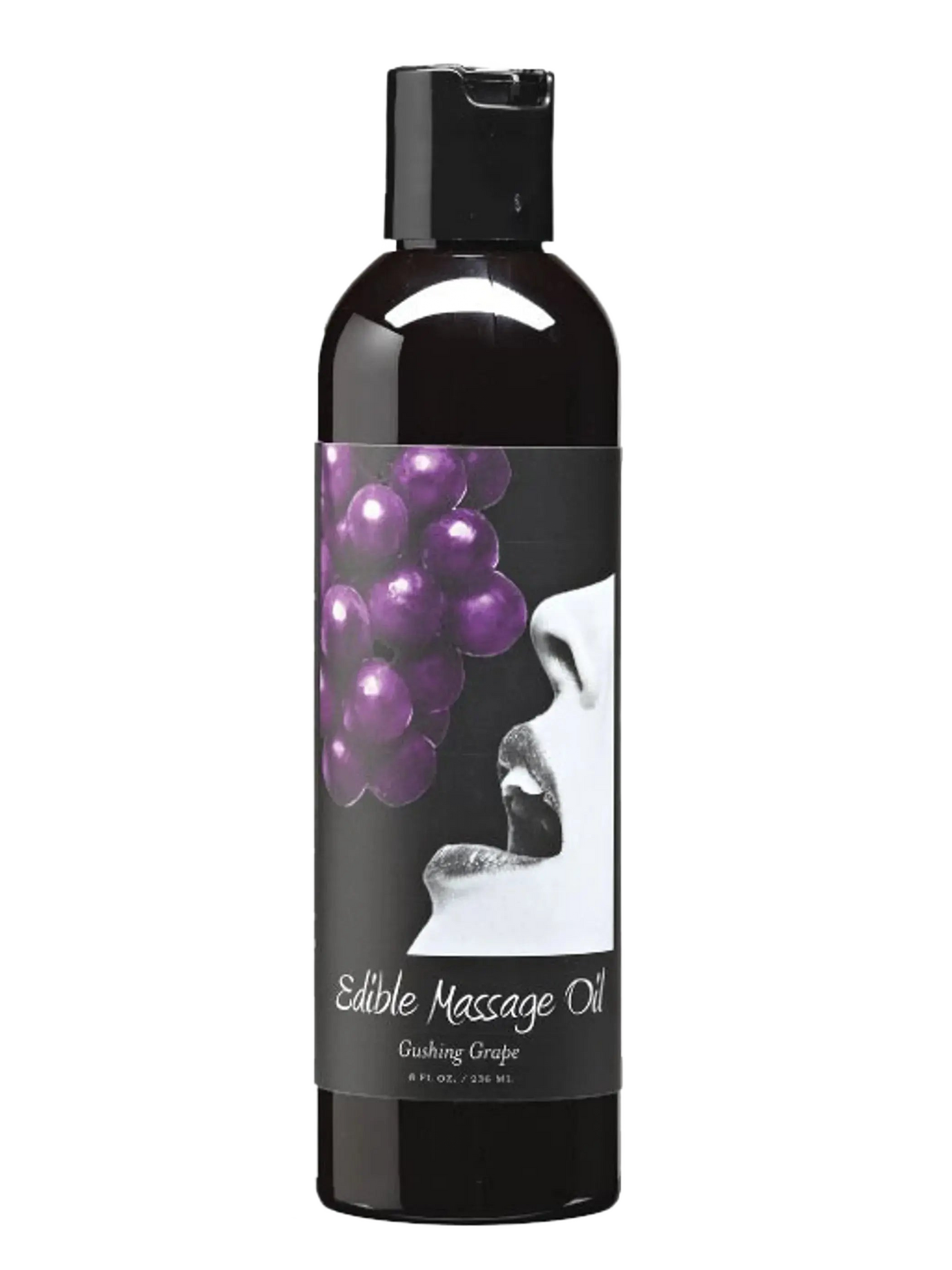 MASSAGE OIL EDIBLE GRAPE 8 OZ Earthly Body