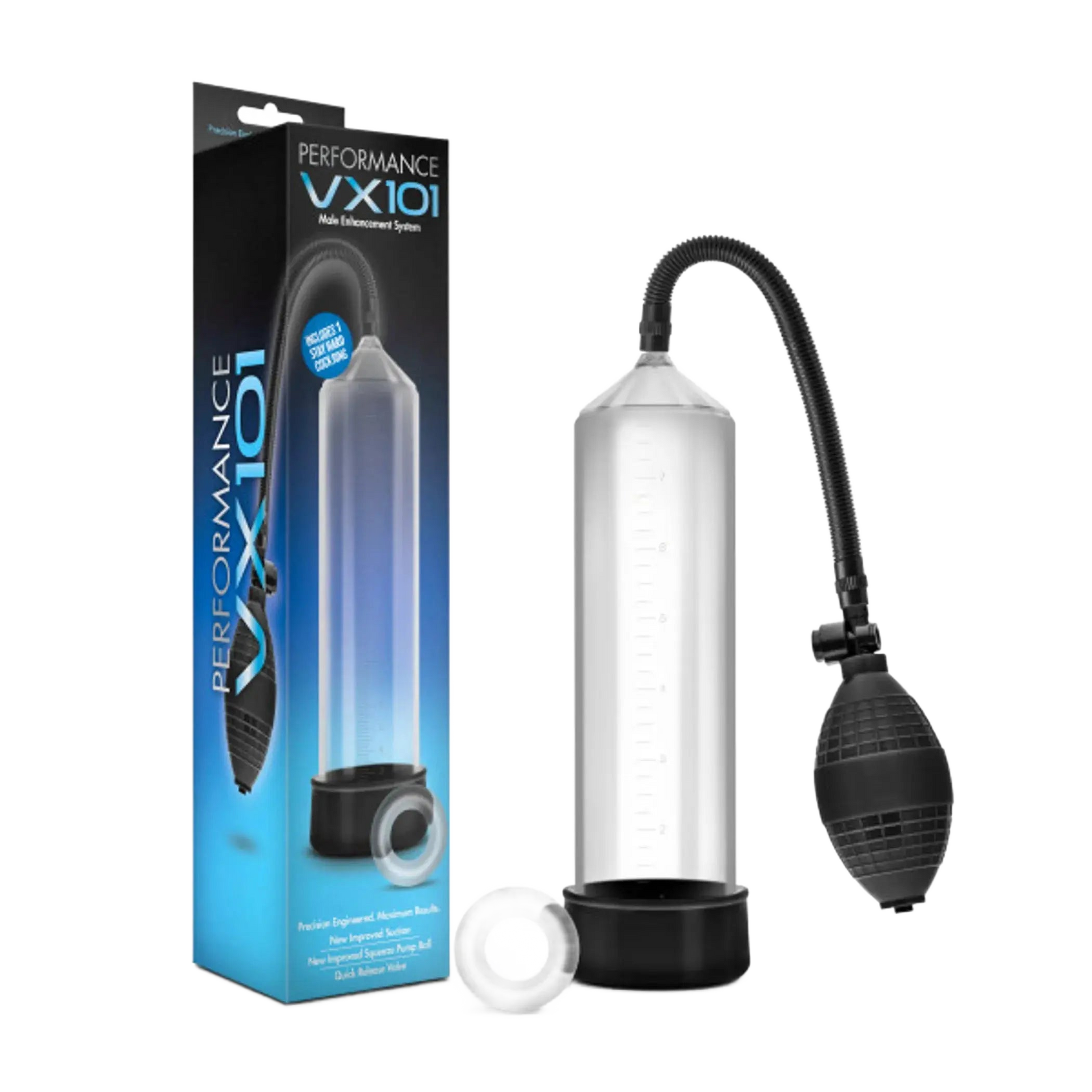 PERFORMANCE VX101 ENHANCEMENT PUMP CLEAR Blush Novelties