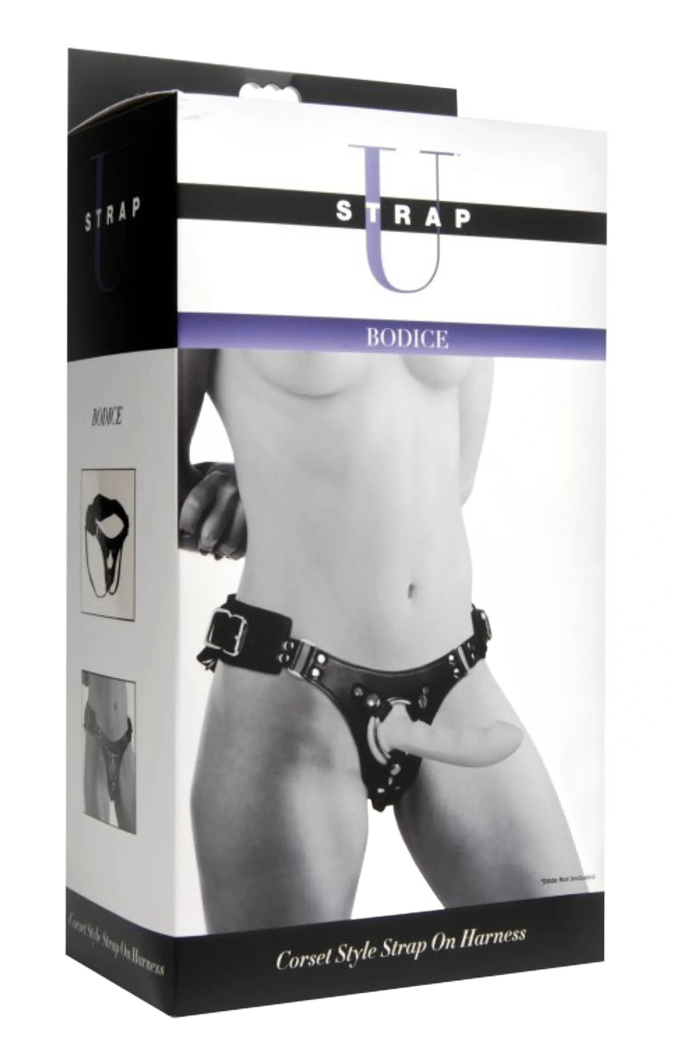 STRAP U BODICE CORSET STYLE STRAP ON HARNESS XR Brands