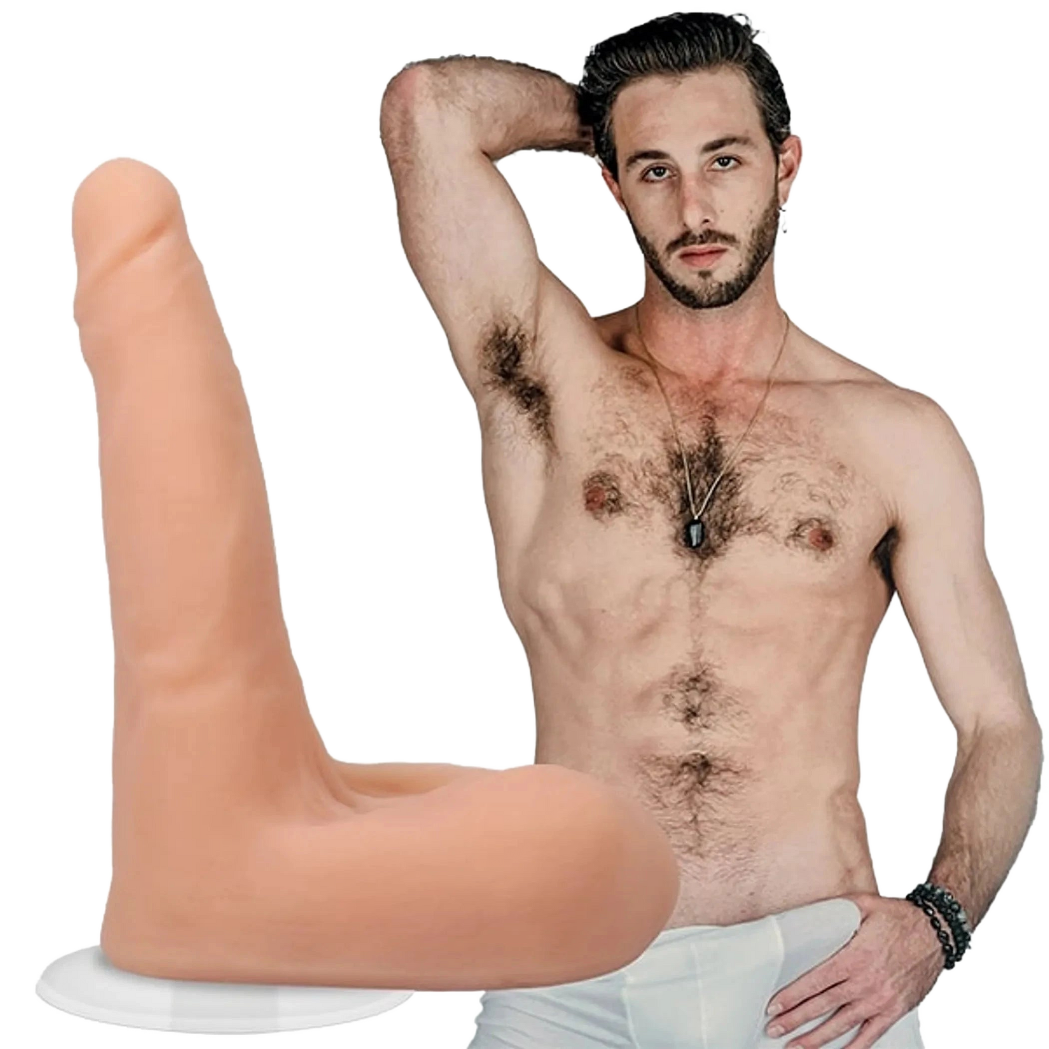 SIGNATURE COCKS LUCAS FROST VANILLA Doc Johnson Novelties