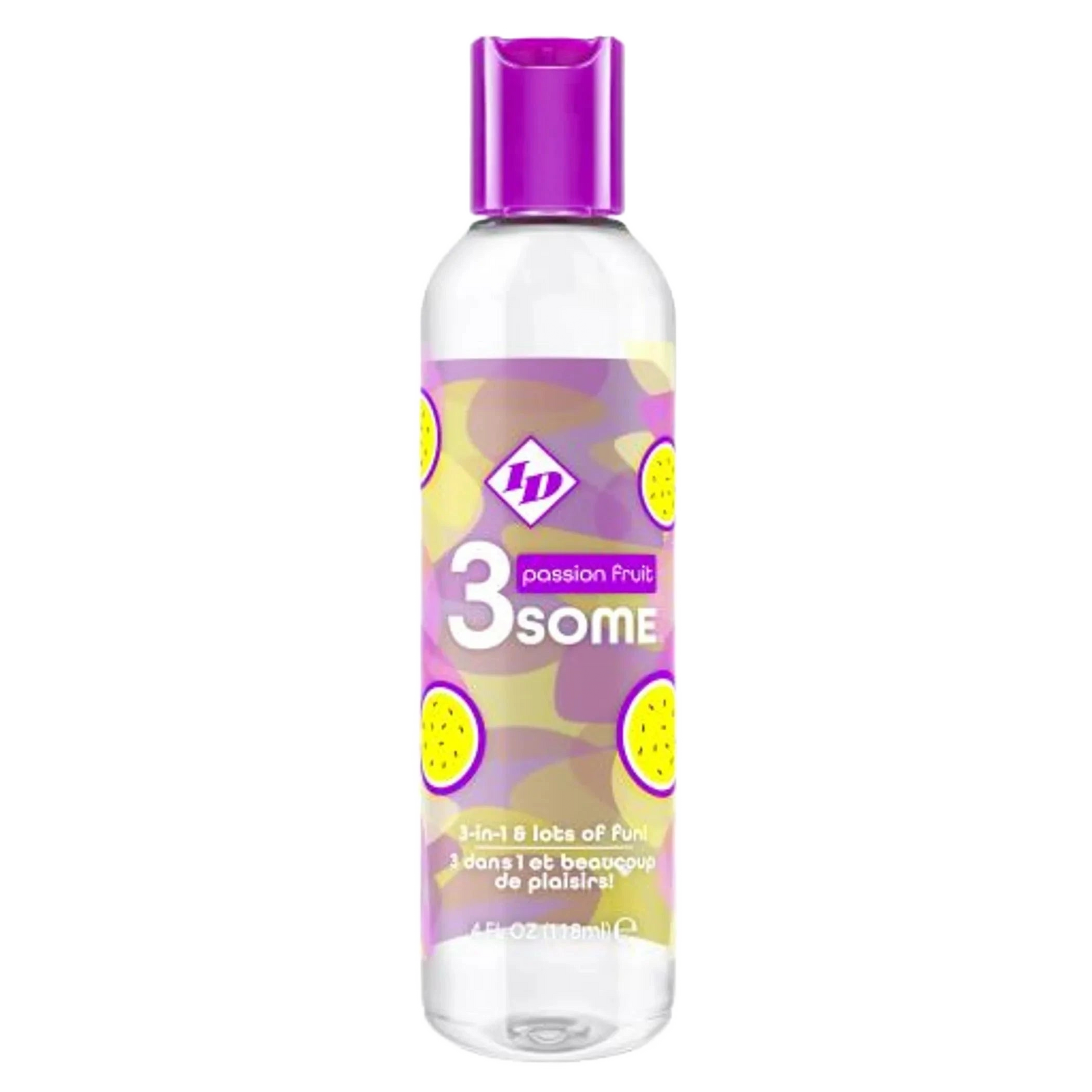 ID 3SOME PASSION FRUIT 4 OZ ID Lube
