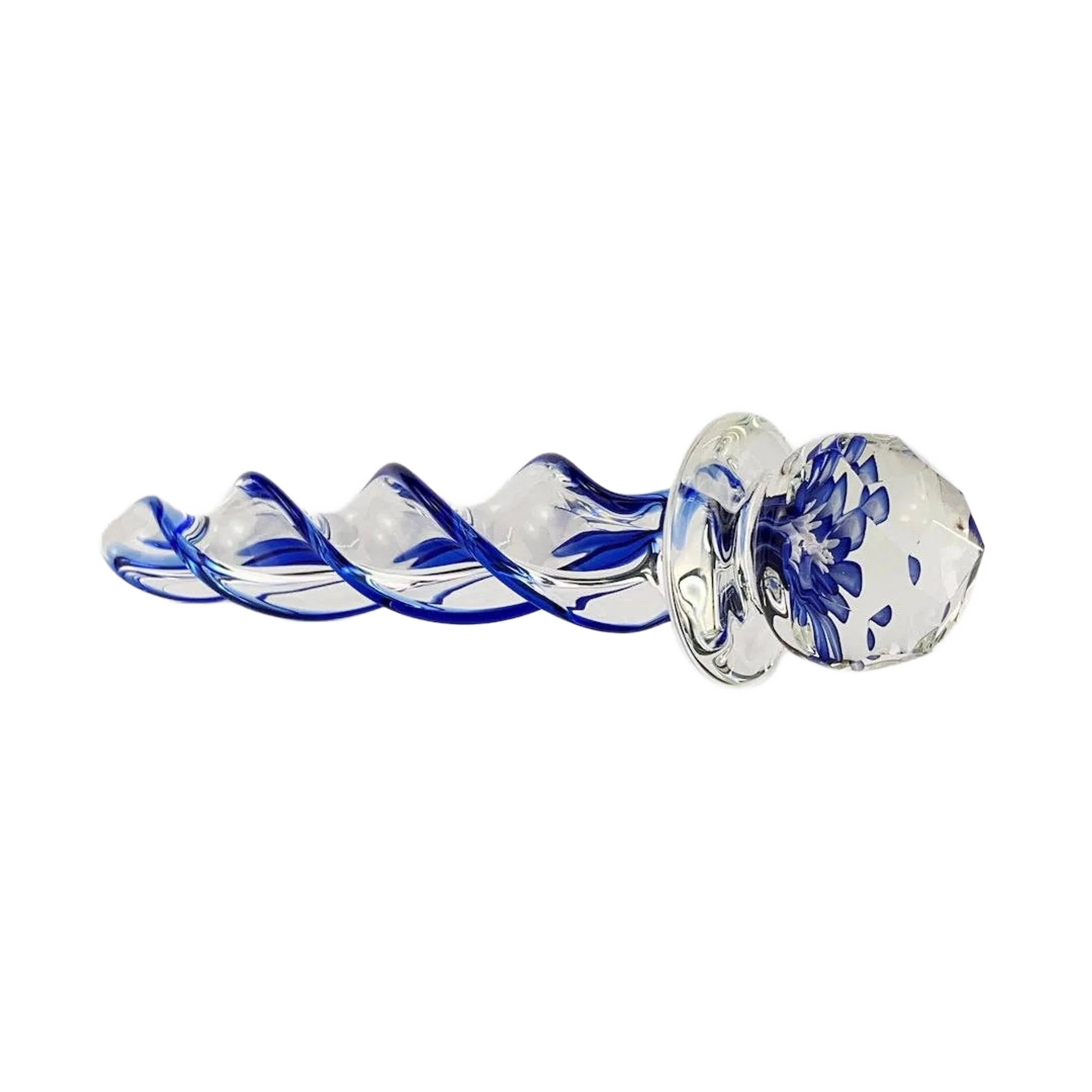 Faceted Implosion Twist Dildo Crystal Delights