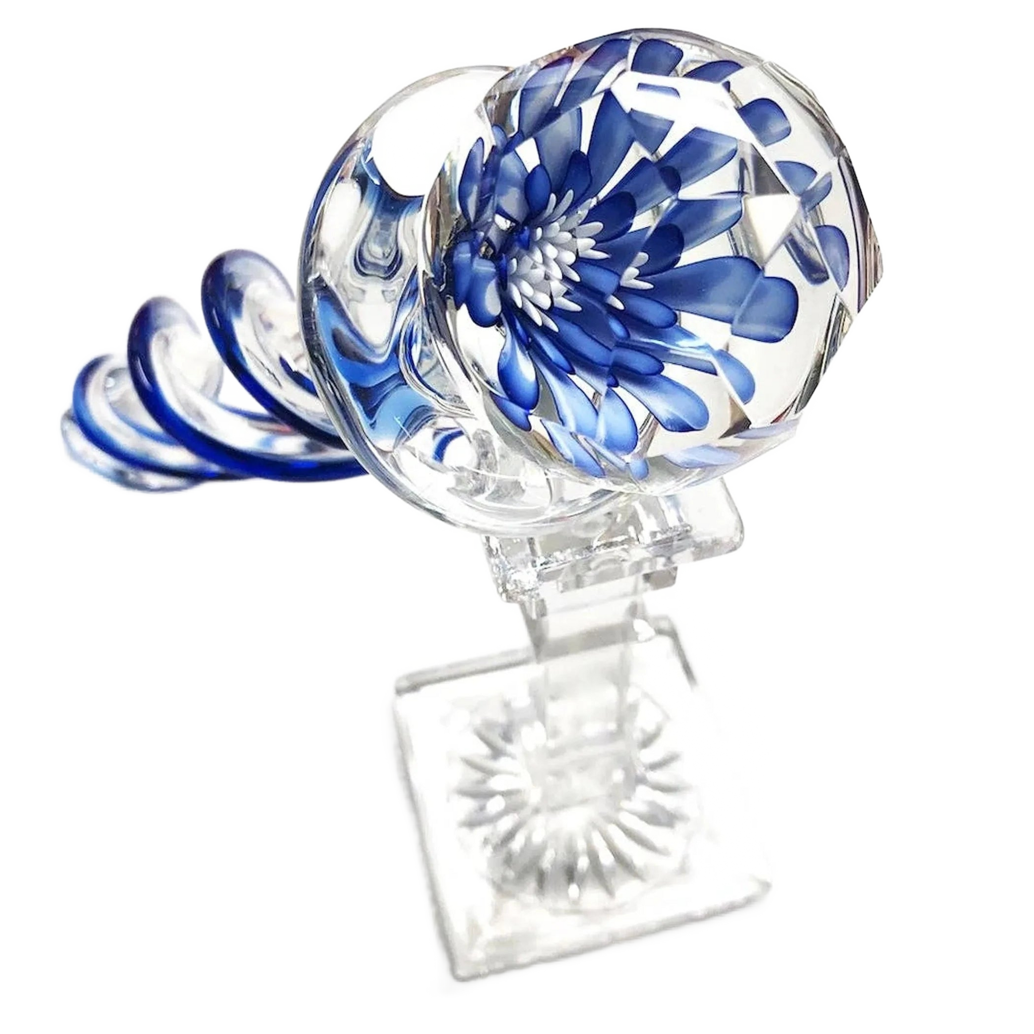 Faceted Implosion Twist Dildo Crystal Delights