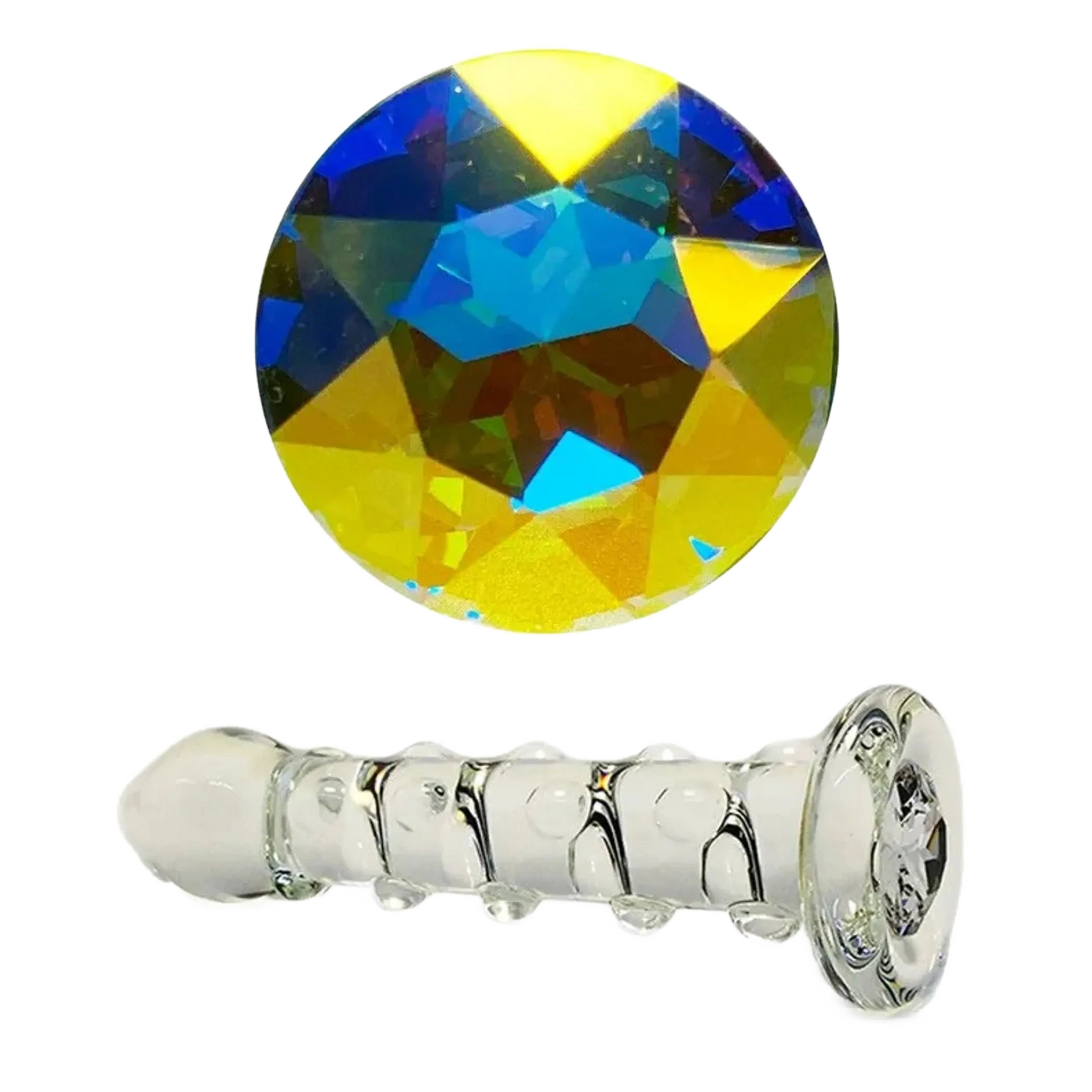 Star Delight Dildo - 7 Colors Available Crystal Delights