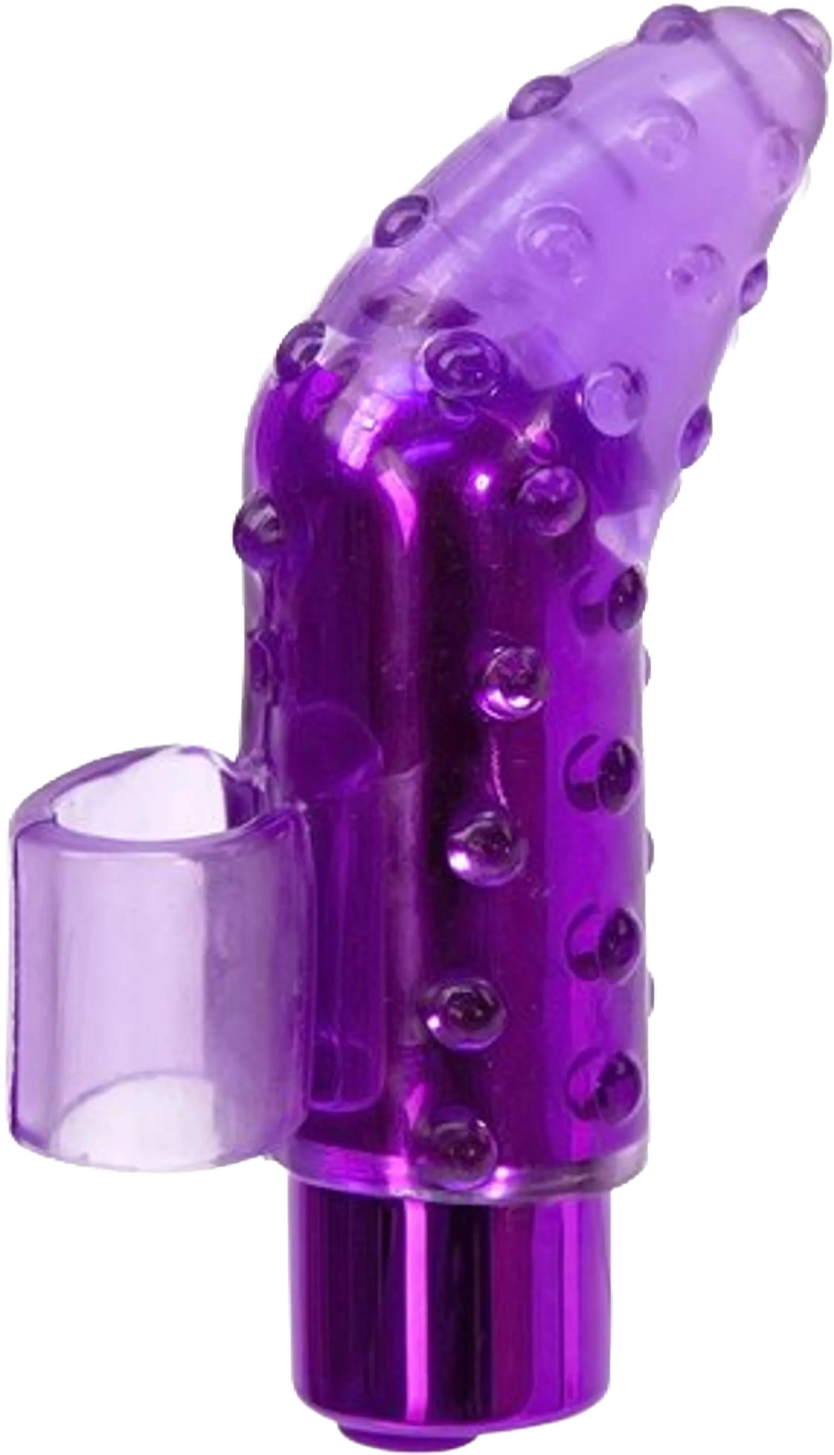 RECHARGEABLE FRISKY FINGER MASSAGER PURPLE BMS Enterprises