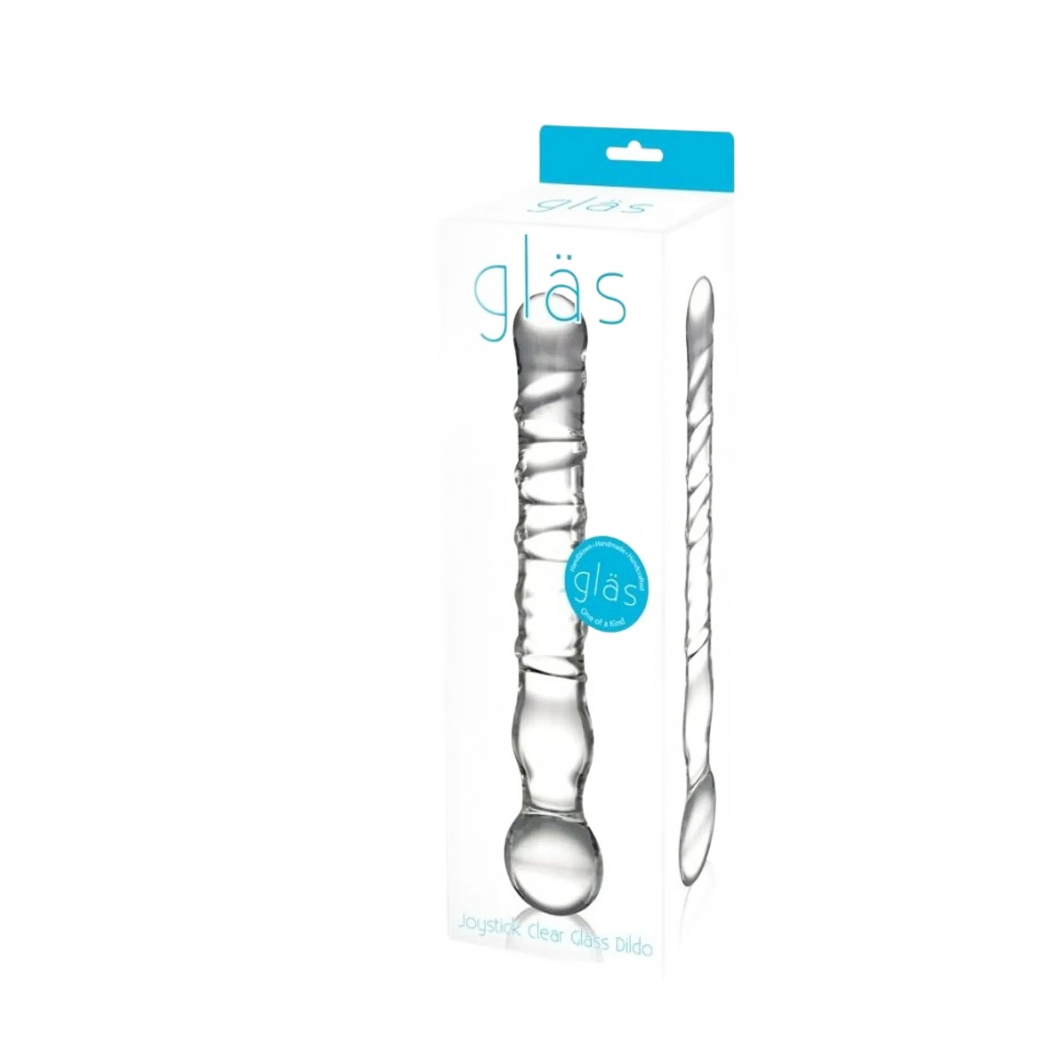 GLAS JOYSTICK CLEAR GLASS DILDO Electric / Hustler Lingerie