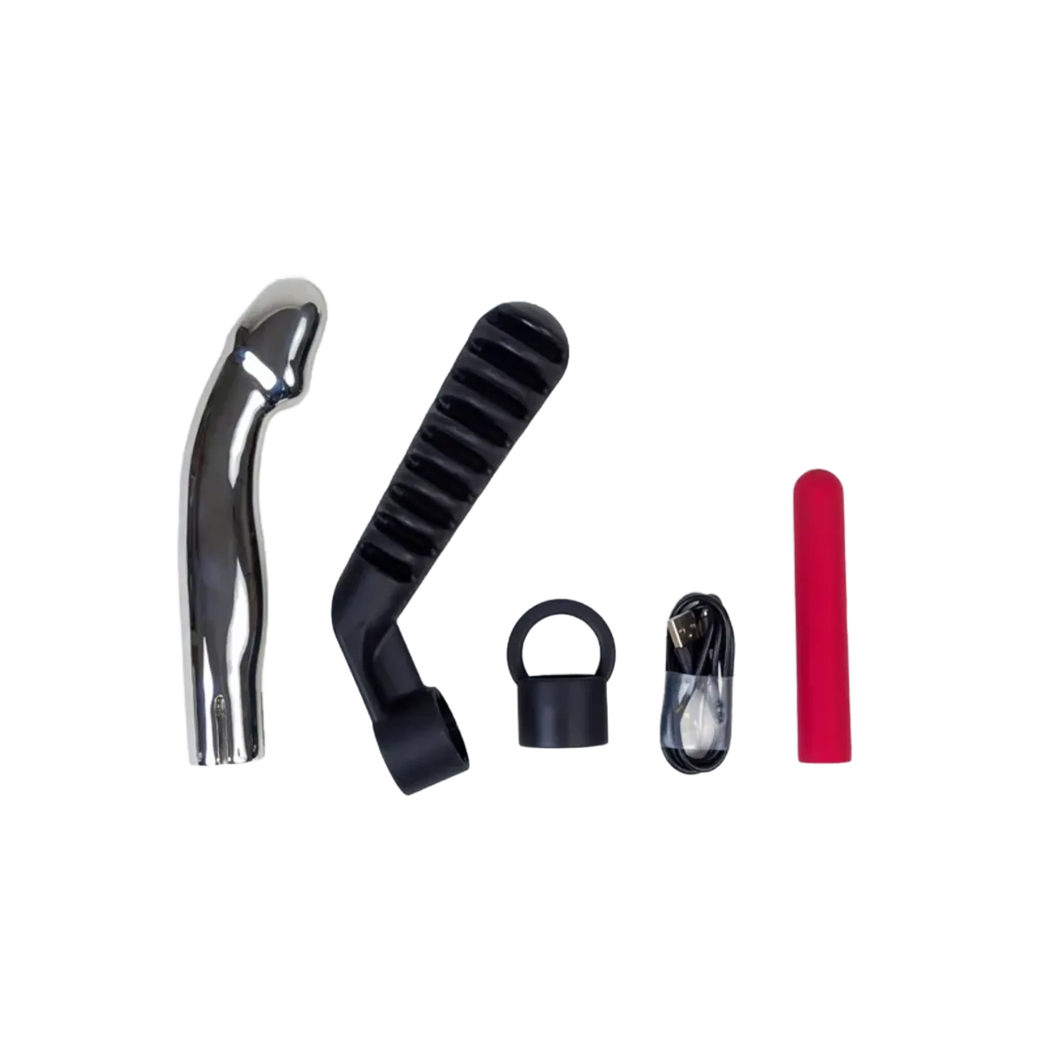 Capo, Metal Dildo with Vibrator Velvet Brands