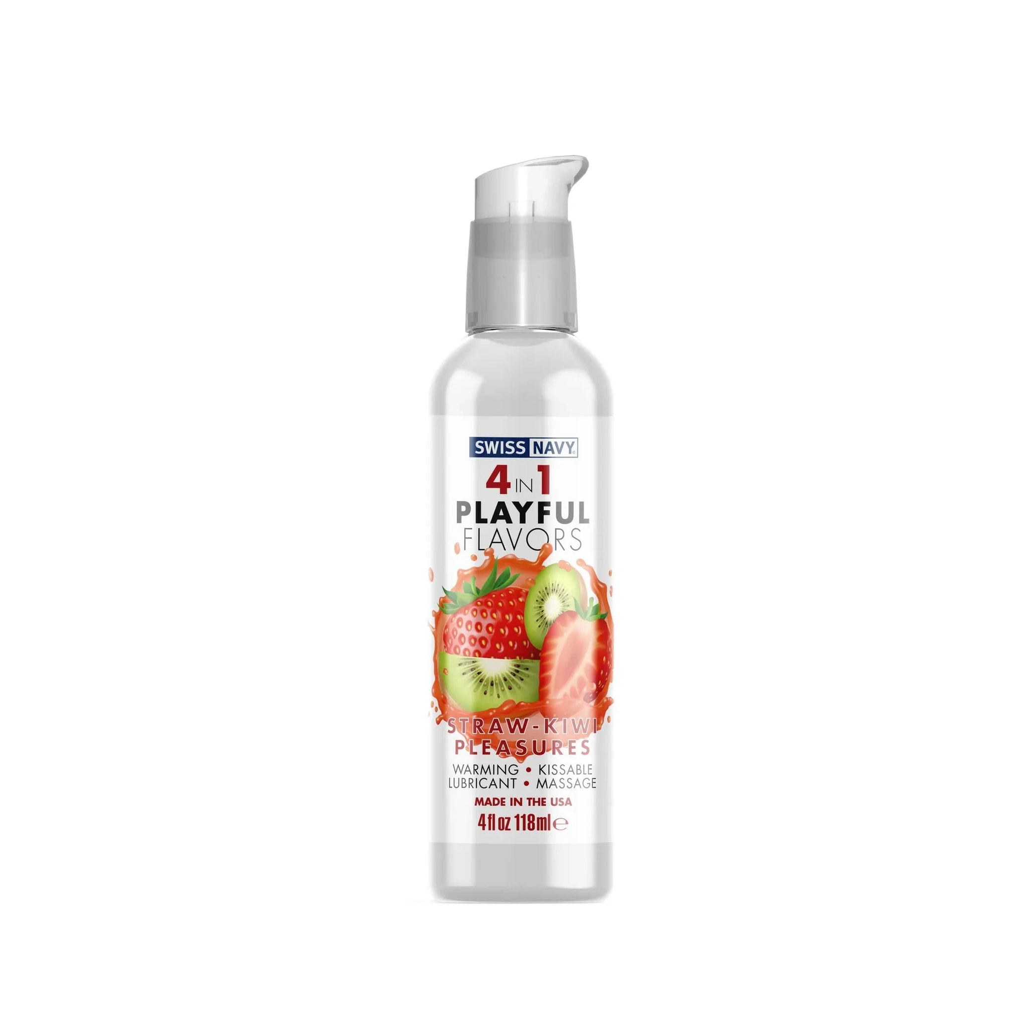 SWISS NAVY 4 IN 1 PLAYFUL FLAVORS STRAWBERRY KIWI PLEASURE 4OZ MD Science