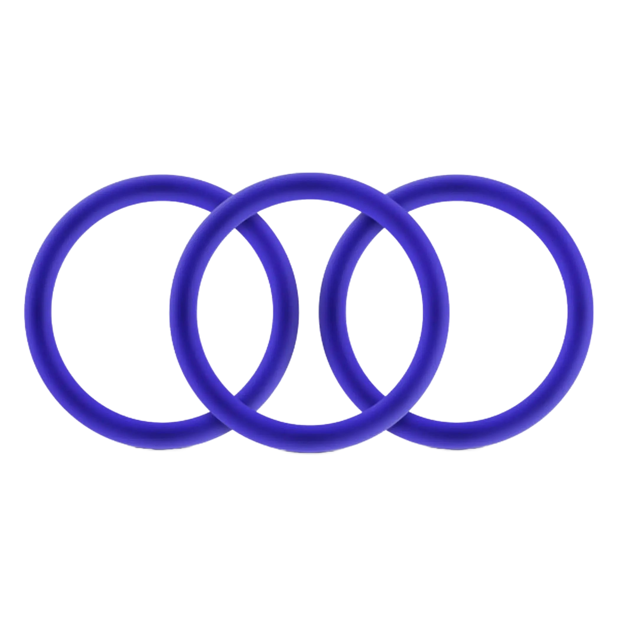 PERFORMANCE VS1 PURE PREMIUM SILICONE COCKRINGS MEDIUM INDIGO Blush Novelties