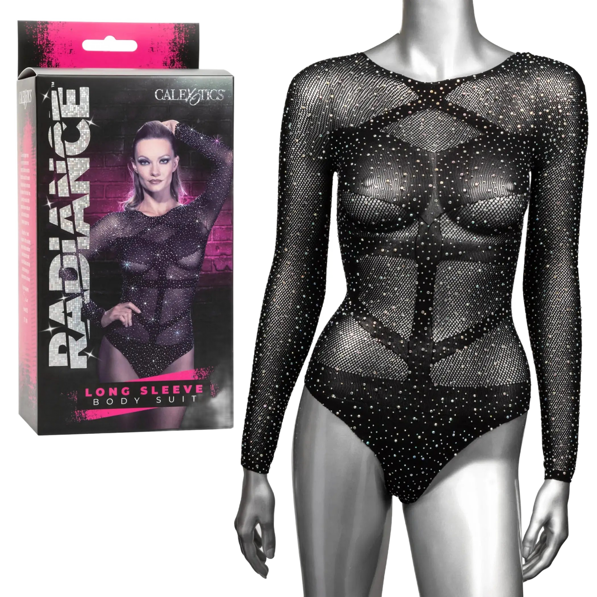 RADIANCE LONG SLEEVE BODYSUIT California Exotic Novelties