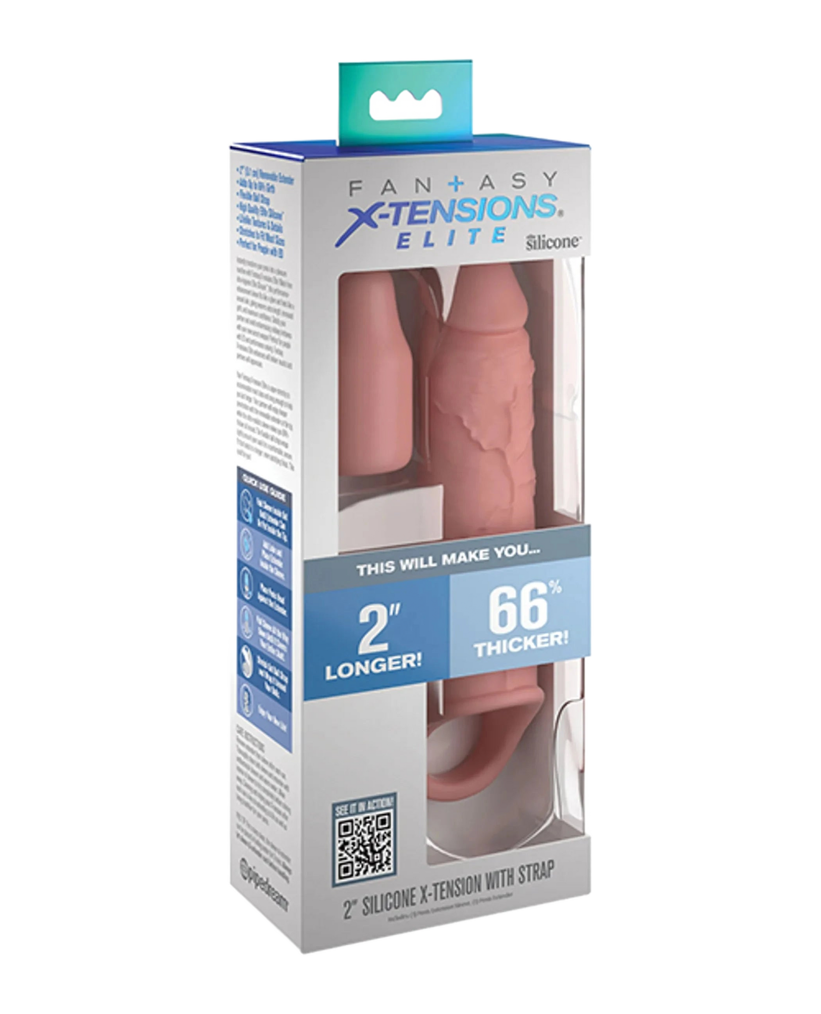 FANTASY X-TENSIONS ELITE 6IN EXTENSION W/ STRAP LIGHT Pipedream Products