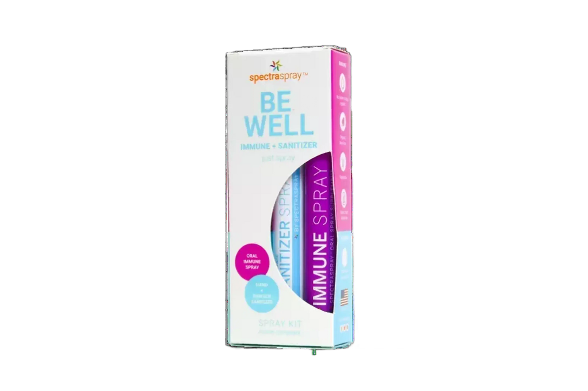 Be Well Immune Spray Kit with Hand Sanitizer  by SpectraSpray SpectraSpray Global