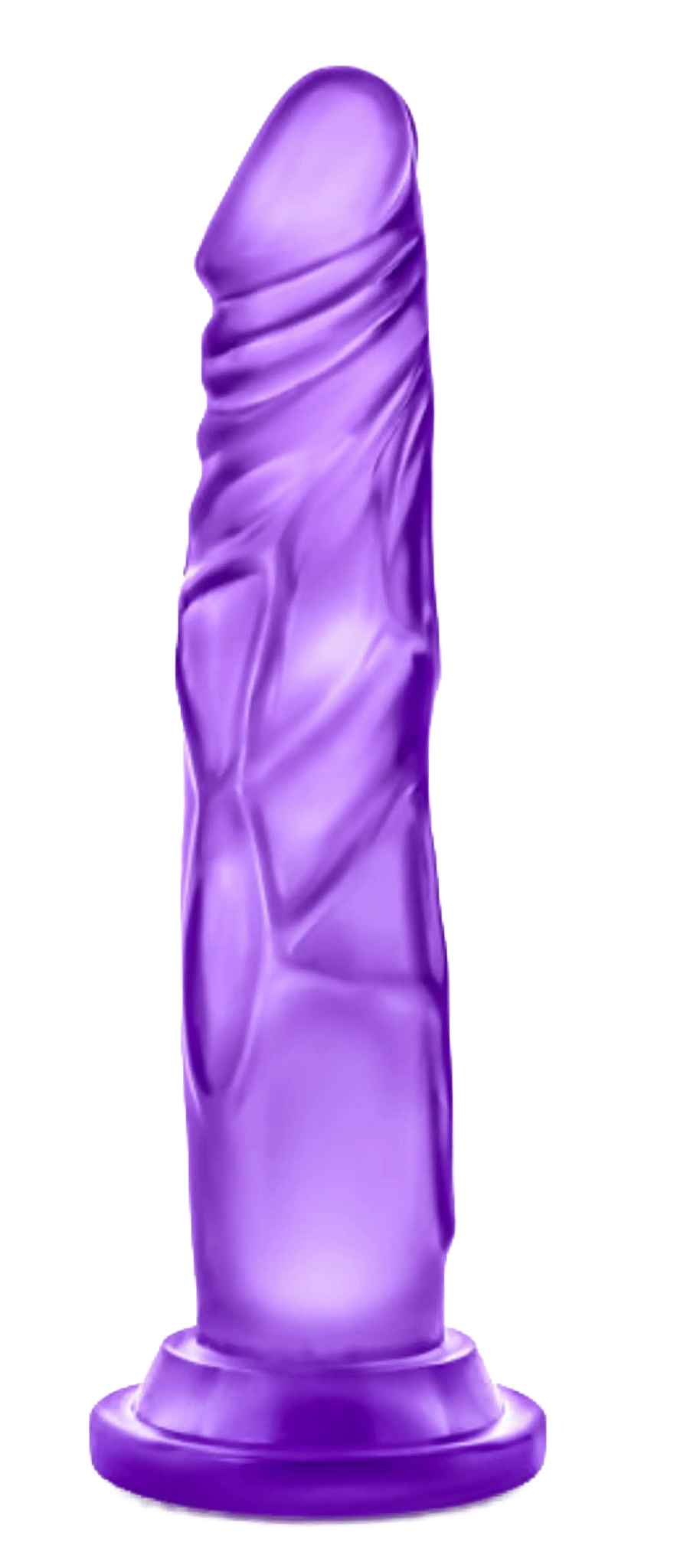 B YOURS SWEET N HARD 5 PURPLE DILDO " Blush Novelties