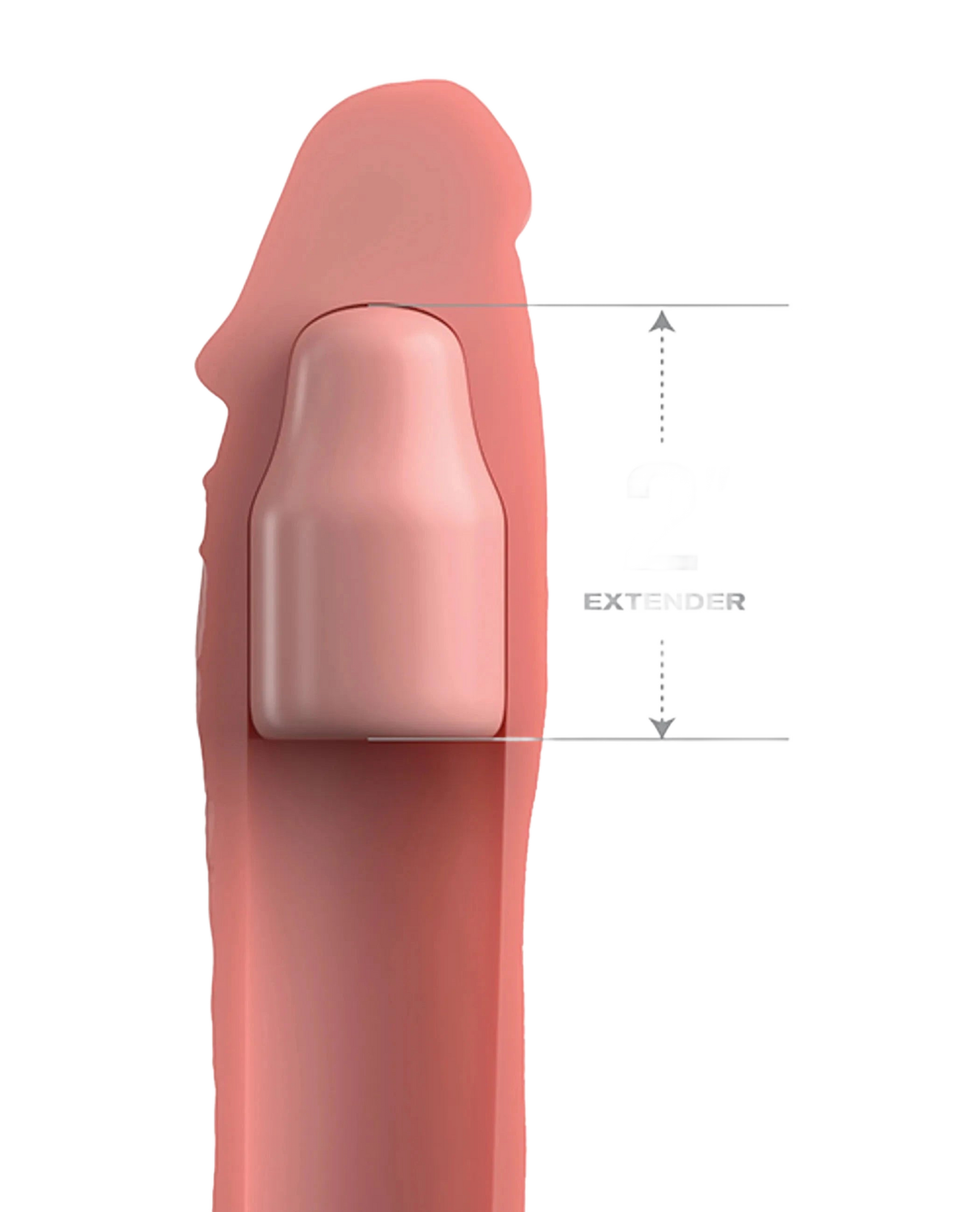 FANTASY X-TENSIONS ELITE 6IN EXTENSION W/ STRAP LIGHT Pipedream Products