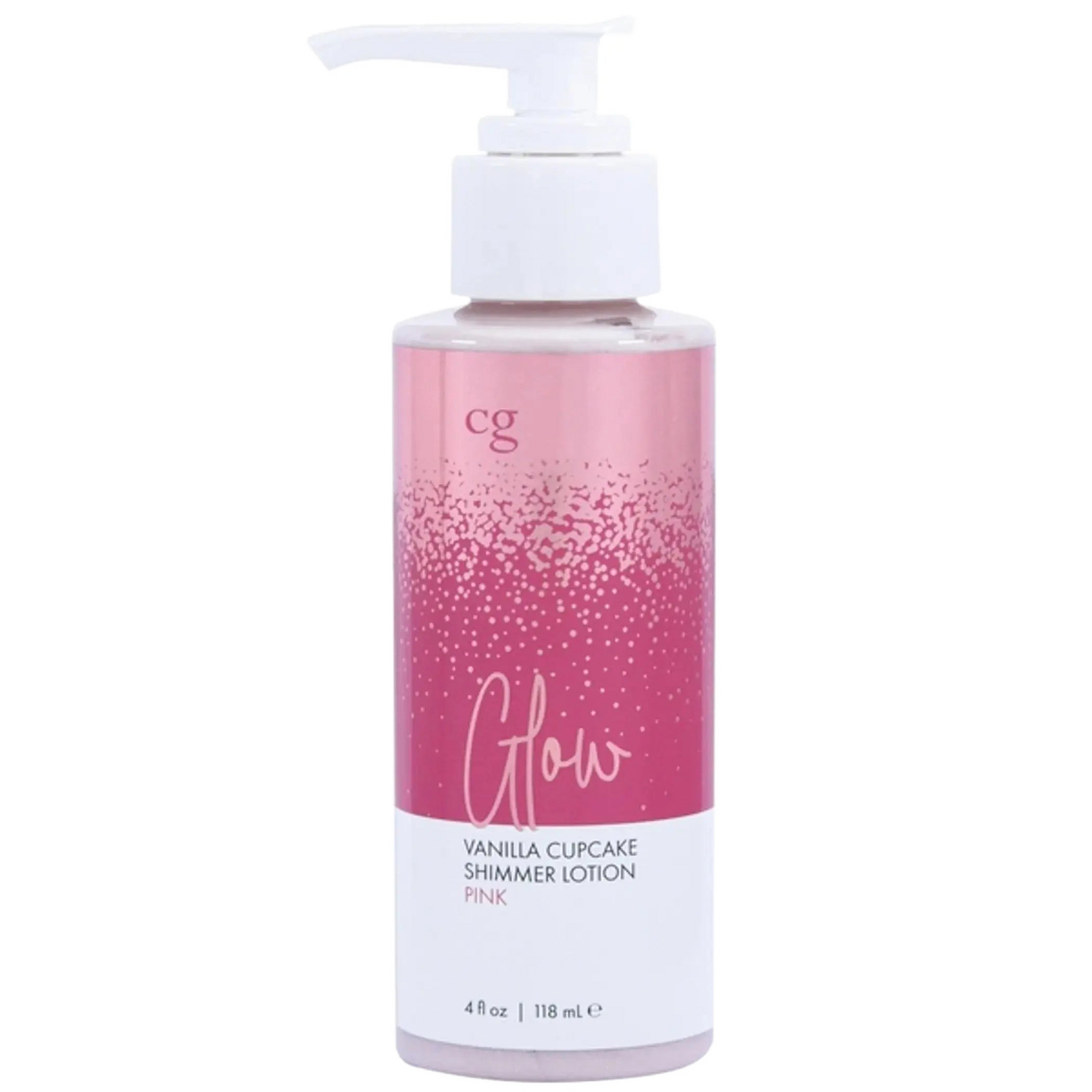 GLOW VANILLA CUPCAKE SHIMMER LOTION PINK 4 FL OZ Classic Brands