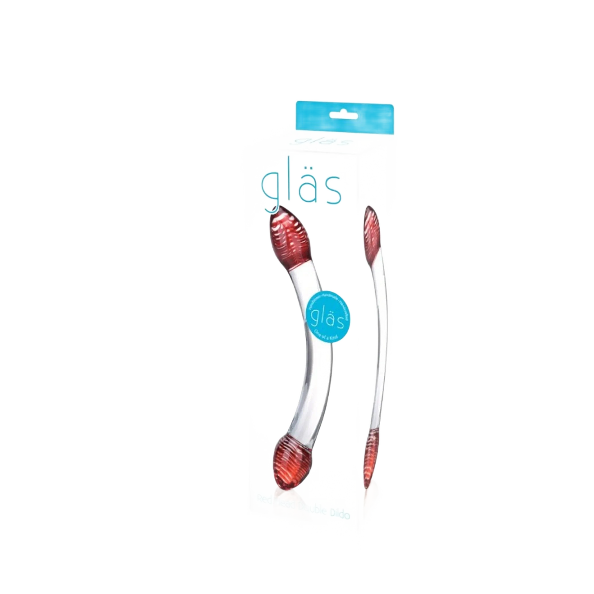 GLAS RED HEAD DOUBLE DILDO Electric / Hustler Lingerie