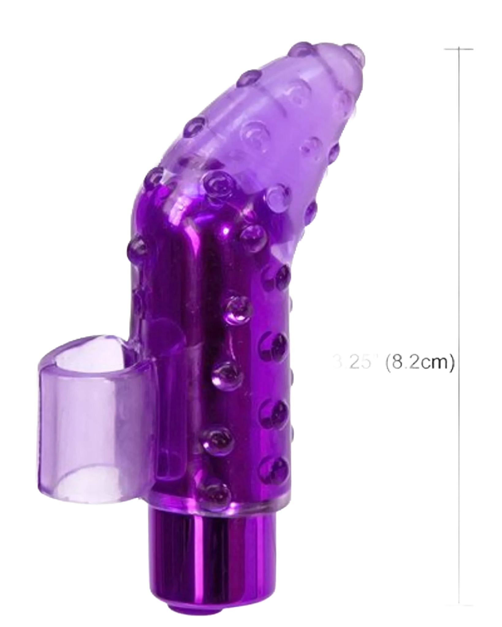 RECHARGEABLE FRISKY FINGER MASSAGER PURPLE BMS Enterprises