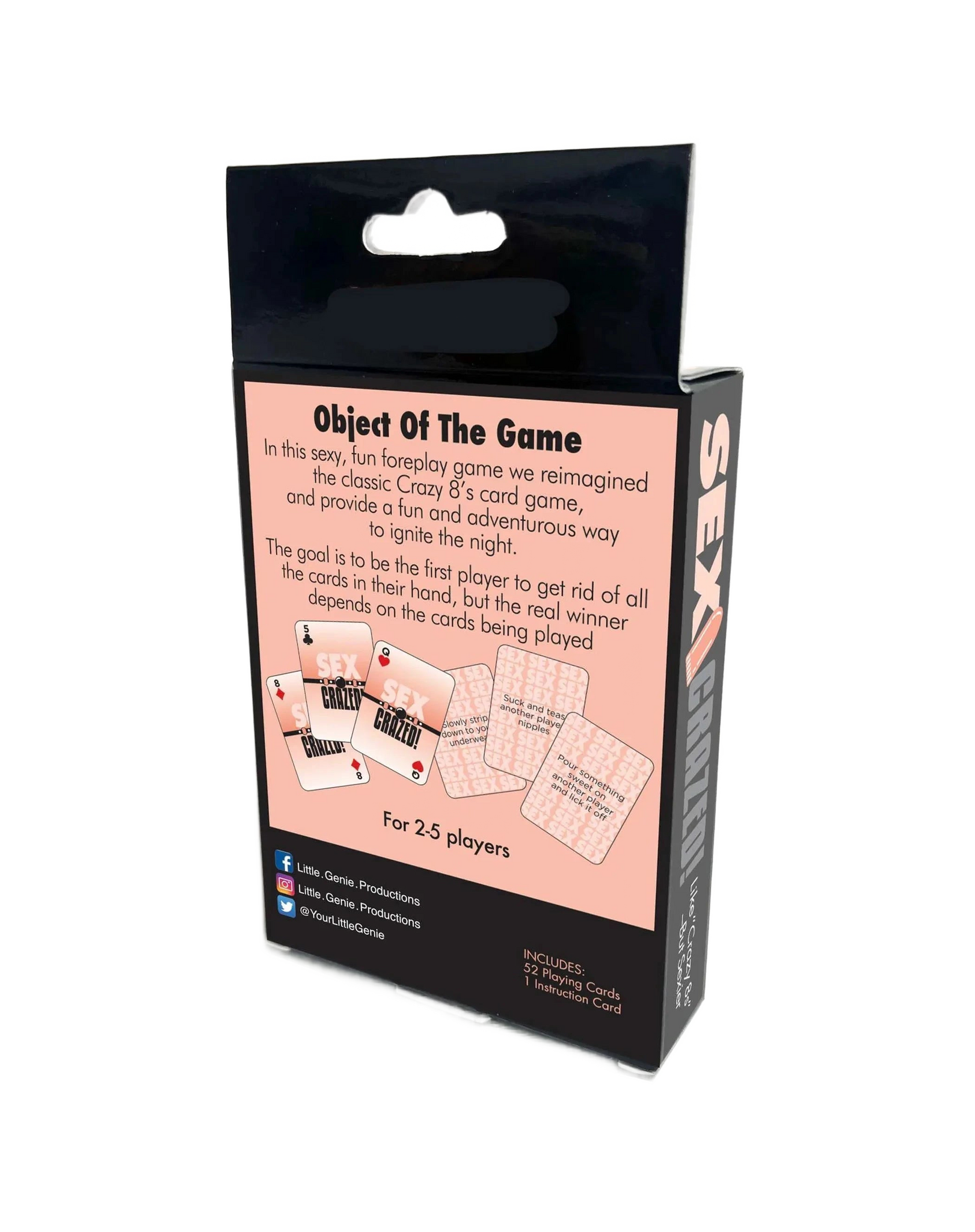 SEX CRAZED CARD GAME Little Genie