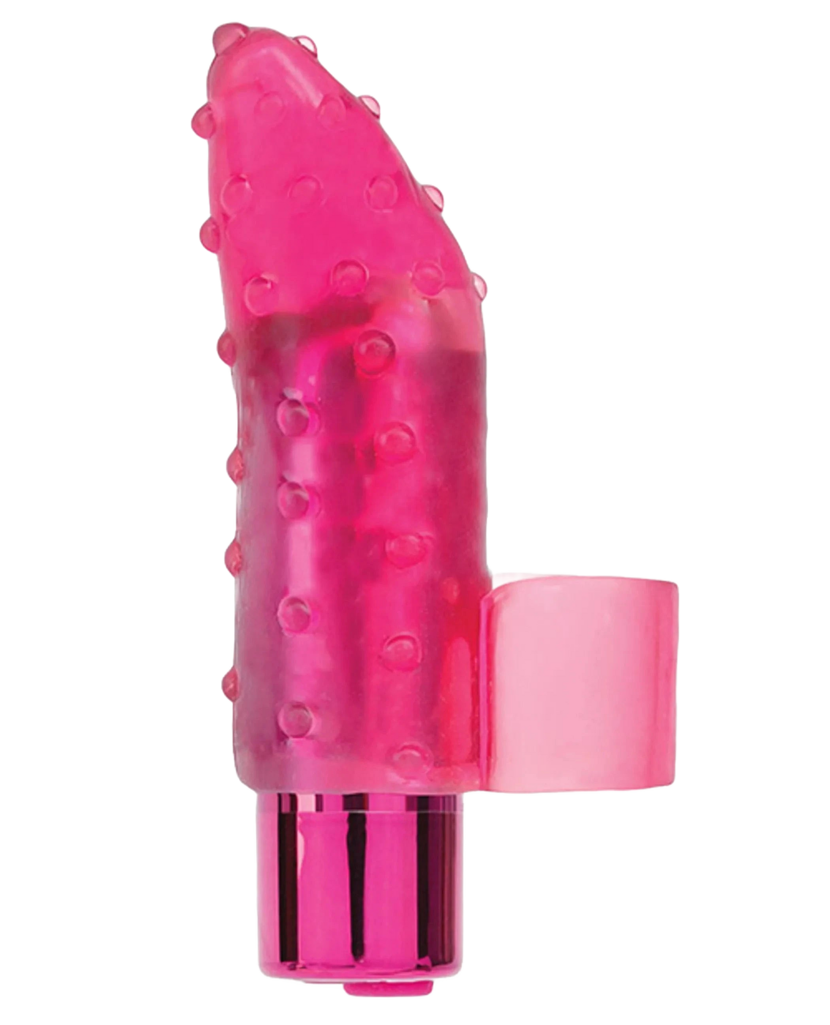 RECHARGEABLE FRISKY FINGER MASSAGER PINK BMS Enterprises