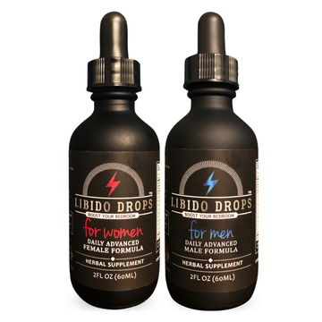 Libido Drops for Couples ( 1 Bottle of Each )